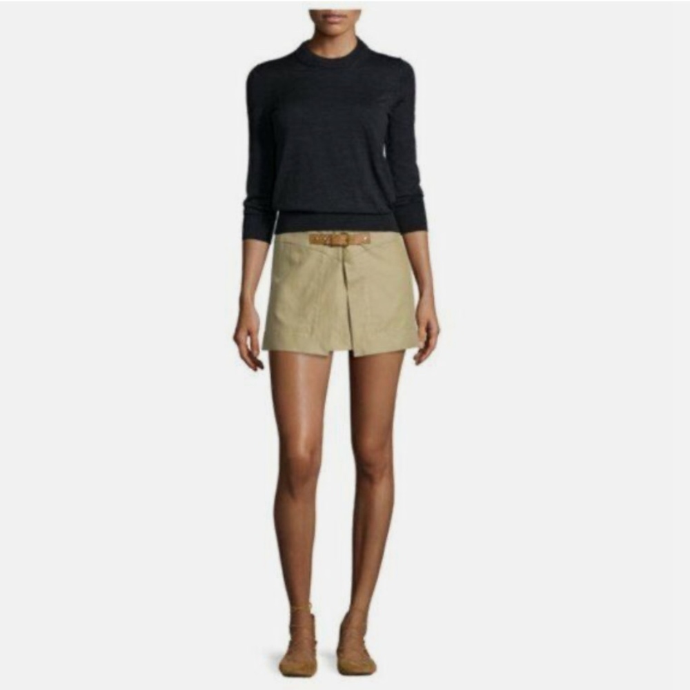 Isabel Marant Skirt Tromp-l'oeil Double Buckle Mini